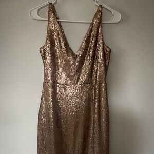 Lulu Sequin Mini Dress small